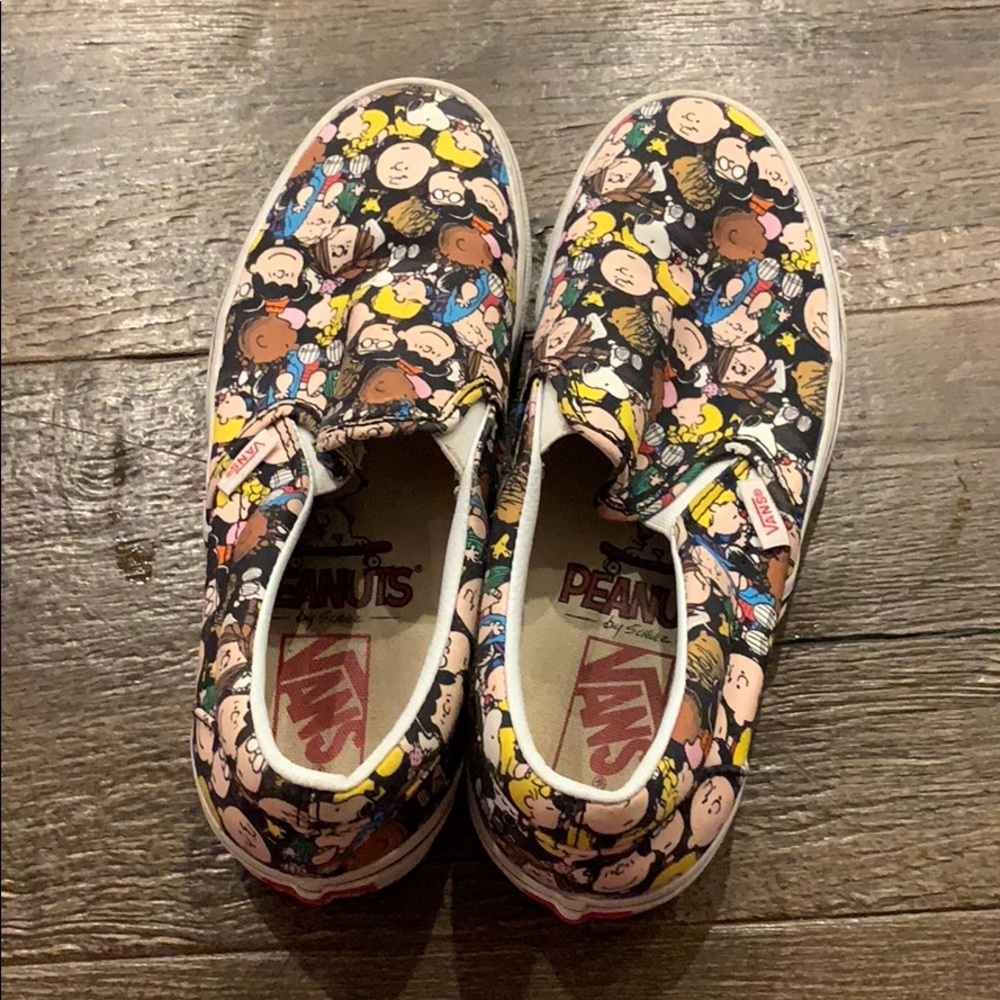 Charlie brown vans